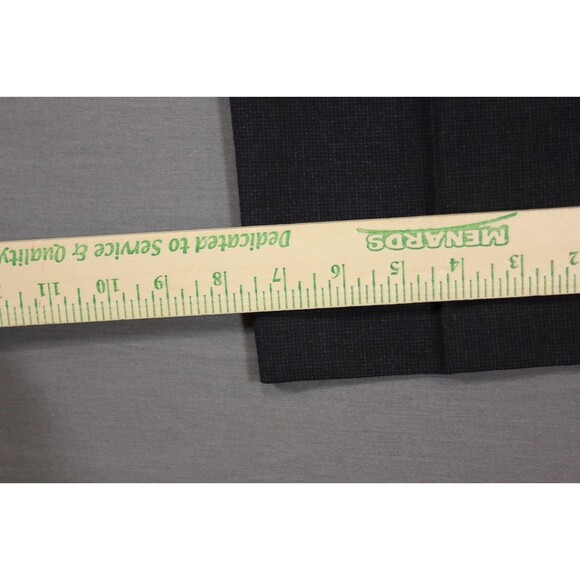 Giorgio Armani Pants Mens Blue Small Checked Wool Dress Trousers 38" X 32" - Picture 5 of 10